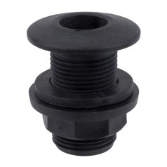 Vízkifolyó/átvezető cső Ø18 52mm fekete