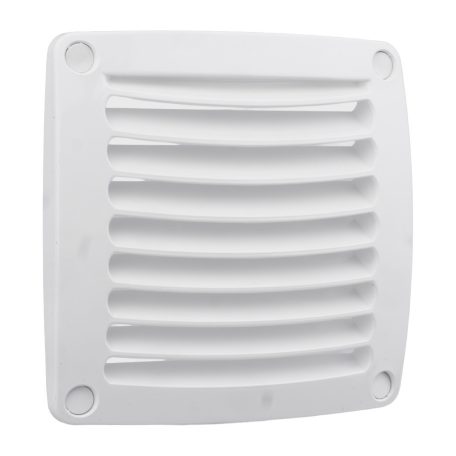 Szellőző kivezető rács 118x118 mm
