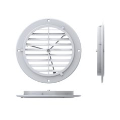 Szellőzőrács kör Ø164 mm SEAFLO