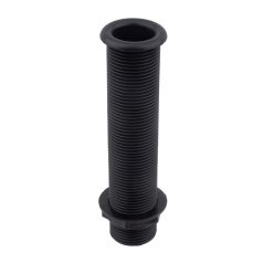 Vízkifolyó/átvezető cső Ø25 155mm fekete