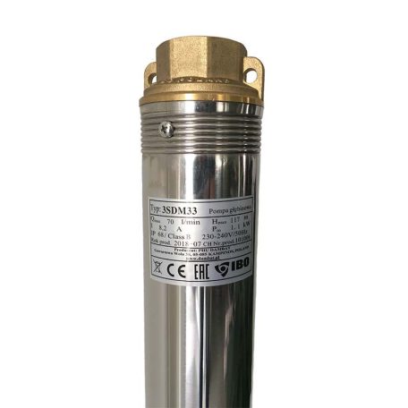 IBO 3SD33 (400V) Csőkút szivattyú