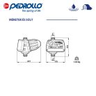 PEDROLLO EASYPRESS II 1,5 bar nyomásmérővel