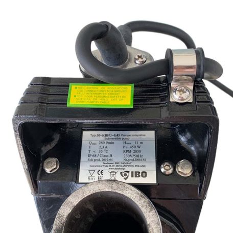 IBO 50-KBFU-0,45 Építőipari szivattyú