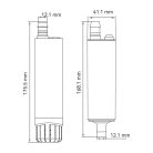 Merülő/vonal szivattyú 18l/perc 12V SEAFLO
