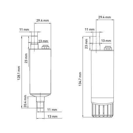 Merülő/vonal szivattyú 12l/perc 12V SEAFLO