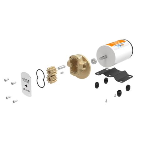 Olajszivattyú fogaskerekes 12 l/perc 12V SEAFLO