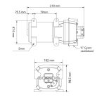 Önfelszívó nyomáskapcsolós membránszivattyú 12,5 l/perc 12V SEAFLO 41 Short