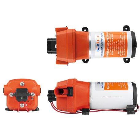 Önfelszívó nyomáskapcsolós membránszivattyú 17 l/perc 12V SEAFLO 41 Long