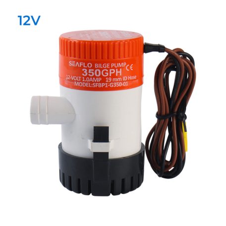 Fenékszivattyú MANUÁLIS 22l/perc 12V SEAFLO 01