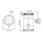 Fenékszivattyú MANUÁLIS 47l/perc 12V SEAFLO 01