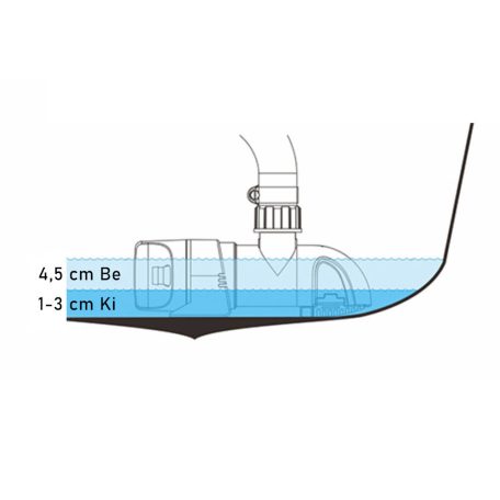 Fenékszivattyú alacsony AUTOMATA kapacitív 50l/perc 24V SEAFLO 14A