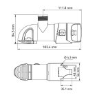 Fenékszivattyú alacsony MANUÁLIS 50l/perc 24V SEAFLO 14C