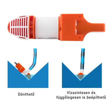 Fenékszivattyú alacsony MANUÁLIS 70l/perc 12V SEAFLO 14C