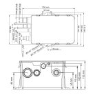 Összefolyó tartály ÖNÜRÍTŐ 37l/perc 24V SEAFLO 07