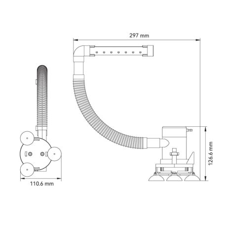 Levegőztető szivattyú 22l/perc 12V SEAFLO 10