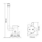 Levegőztető szivattyú 22l/perc 12V SEAFLO 09