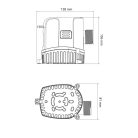 Fenékszivattyú AUTOMATA kapacitív 50l/perc 24V SEAFLO 17