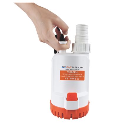 Mobil fenékszivattyú 125l/perc 12V SEAFLO 18