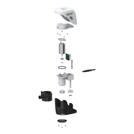 Fenékszivattyú AUTOMATA elektromágneses 37l/perc 12V SEAFLO 11