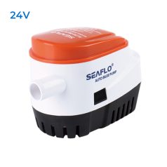   Fenékszivattyú AUTOMATA úszókapcsolóval 70l/perc 24V SEAFLO 06