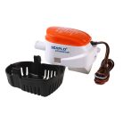 Fenékszivattyú AUTOMATA úszókapcsolóval 70l/perc 24V SEAFLO 06