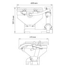 Kézi pumpás kompakt WC SEAFLO SFMTM-01