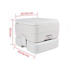 Mobil WC 10 l SEAFLO