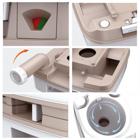 Mobil WC Prémium 12 l SEAFLO