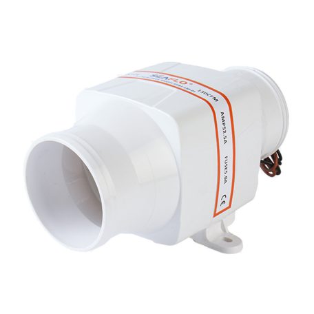 Szellőztető ventilátor - blower 220 m³/óra 12V SEAFLO