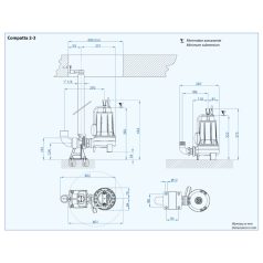  DRENO COMPATTA EVO 2 T/G 400V Merülő szivattyú Vortex járókerékkel