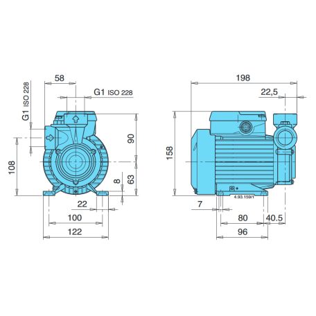 Calpeda CTM 61 felszíni szivattyú
