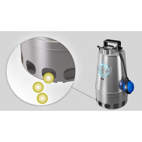 Zenit DG steel 55/2 M, 230V, úszókapcsolóval