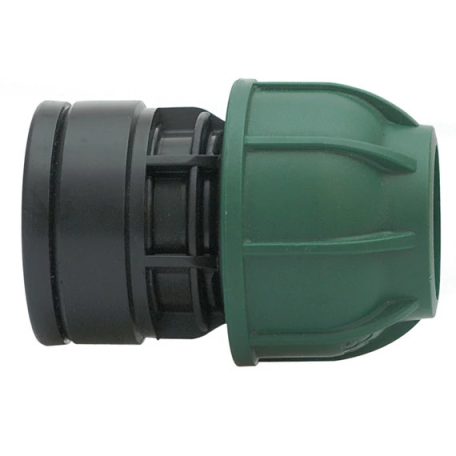 KPE egyenes csatlakozó 75x2" BM