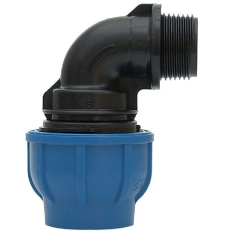 KPE könyök idom 40x6/4" KM 16 BÁR