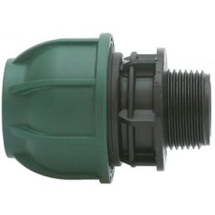 KPE egyenes csatlakozó idom 20x1/2" KM