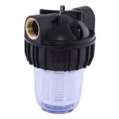 Elpumps 1" Szűrőház műanyag szűrőbetéttel