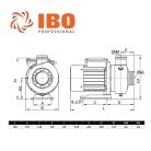 IBO F-CPM 26 INOX zárt járókerekes centrifugál szivattyú