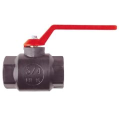 Golyós csap 3/4" BB fagyálló piros kar