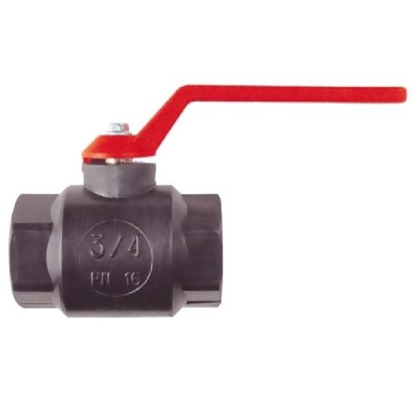 Golyós csap 3/4" BB fagyálló piros kar