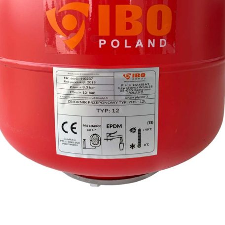 IBO Heats 12L Tágulási tartály