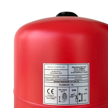 IBO Heats 19L Tágulási tartály