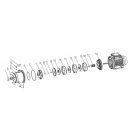 IBO HP 1300 Inox Többfokozatú önfelszívó kerti szivattyú (4 rotor)