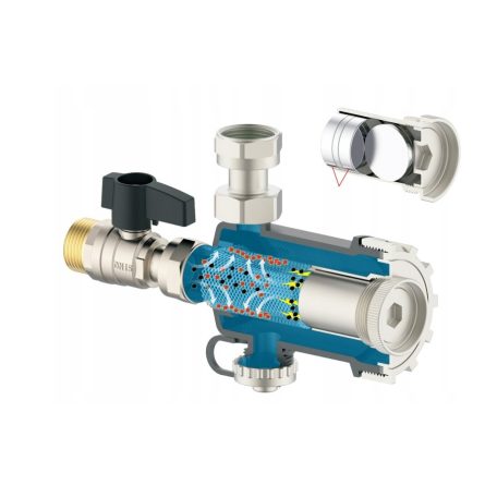 IBO IBF-05 3/4" Mágneses iszapleválasztó