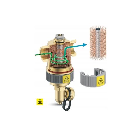 IBO IBF-10 1 1/4" (5/4") Mágneses iszapleválasztó