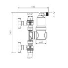 IBO IBF-V 3/4" Mágneses iszapleválasztó