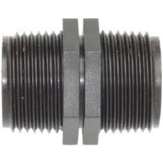 Műanyag közcsavar 6/4" x 6/4" KK