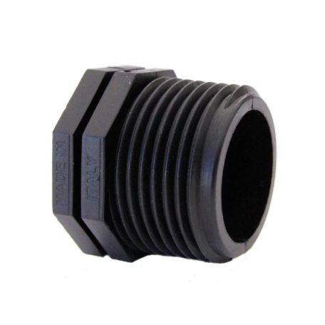 Műanyag menetes végzáró dugó 6/4" KM