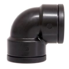 Műanyag menetes könyök idom 1/2" X 1/2" BB