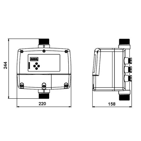 IBO IVR-02 Inverteres szivattyúvezérlő