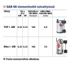 PEDROLLO SAR 40-RXm 1 Vízgyűjtő és átemelő állomás